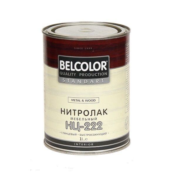 Лак мебельный НЦ-222 1,7кг глянцевый Belcolor---