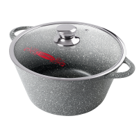 Кастрюля 2л с крышкой графит Горница(57)