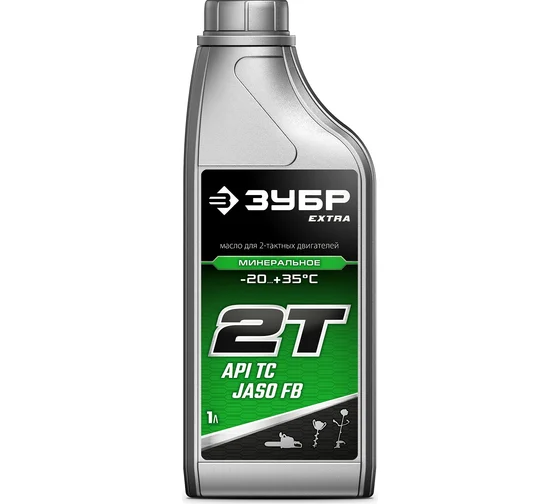 Масло 1л 2-х тактное минеральное 2T-M Зубр