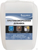 Добавка в бетон противоморозная  5л Aquarius