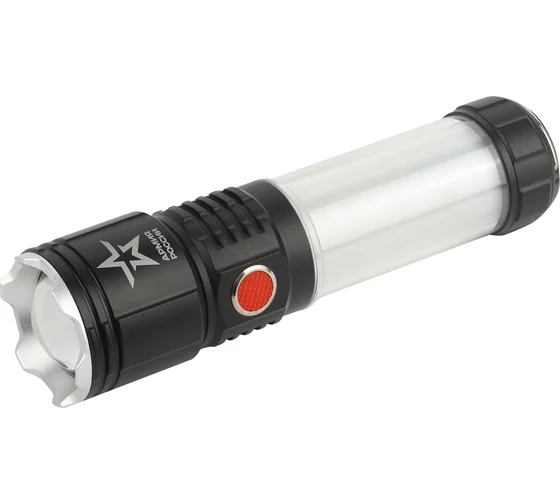 Фонарь ручной  350Lm 2.1Ah IP40 фокусировка/магнит/зум/свет.в темноте 10Вт МА-703 Тайфун Армия Росси