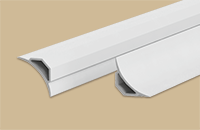 Бордюр 2,0м для ванн белый глянец Идеал-Юг