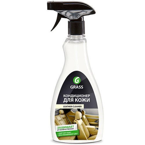 Очиститель-кондиционер кожи спрей Leather Cleaner Conditioner 0.6л Grass