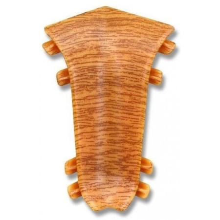 Плинтус Идеал 3Д 55 Классик 206 угол внутренний дуб коньячный 