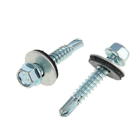 Саморез кровельный цинк 5,5х 19 металл  50шт(30)