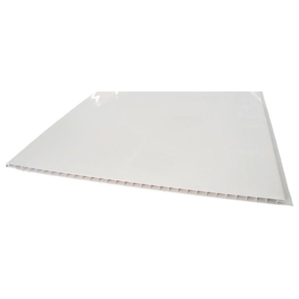 Панель пластиковая 0,375х4,0м Белый лак г Краснодар---