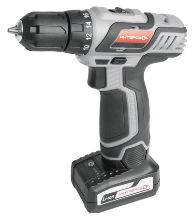 Дрель аккумуляторная 18,0V 10мм Li-ion 1,5Aх2 короб ДА-18ЭР Промо Интерскол(25)