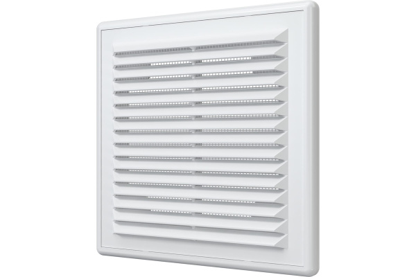 Решетка вентиляционная пластик 200х200 с сеткой ERA