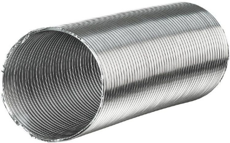 Воздуховод вентиляционный алюминиевый 125мм 1-3м Анкор заказать